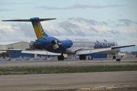 N411NV @ KBOI - Putting on the reverse thrusters. - by Gerald Howard