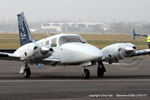 G-OXFF @ EGBJ - at Staverton - by Chris Hall