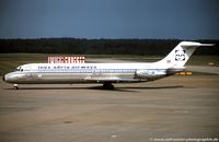 YU-AHJ @ EDDK - Douglas DC9-32 - Adria Airways Ljubljana - YR-IRA - 1977 - CGN - From a slide - by Ralf Winter