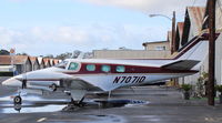 N7071D @ SZP - 1969 Beech 60 DUKE, two Turbosupercharged Lycoming TIO-540-1A4 380 Hp each, 6 seats - by Doug Robertson