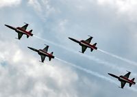 J-3087 @ LSZF - Swiss Air Force Northrop F-5E Tiger II Airplanes; Birrfeld Airport - by miro susta