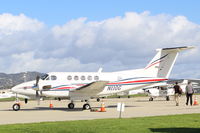 N110G @ CMA - 1980 Beech 200 SUPER KING AIR, two P&W UACL PT6A-41 Turboprops 850 SHp each, 333 mph max speed - by Doug Robertson