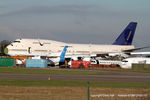 TF-AMS @ EGBP - in the scrapping area at Kemble - by Chris Hall