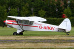 G-ARGV @ X4PK - at Pocklington - by Chris Hall