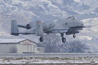 78-0611 @ KBOI - Landing RWY 10R. 190th Fighter Sq., Idaho ANG. - by Gerald Howard