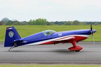 F-TGCJ @ LFOA - Extra EA-330SC, Taxiing to flight line, Avord Air Base 702 (LFOA) Open day 2016 - by Yves-Q
