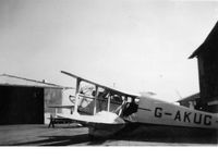 G-AKUC - Taken at either a South Wales airport, or Weston-Super-Mare. Flown to Weston with my wife and father on board, about 1949. I Hope I've got the right identification of this. - by Ann Bates