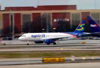 N617NK @ KATL - Landing Atlanta - by Ronald Barker