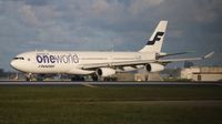 OH-LQE @ MIA - Finnair