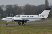 2-MAPP @ EBAW - Taxiing at Antwerp Airport. - by Jef Pets