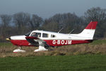 G-BOJM @ EGSV - Old Buckenham Airfield - by Keith Sowter