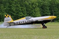 F-HXAL @ LFFQ - Extra EA-300SC, Taxiing to parking area, La Ferté-Alais (LFFQ) air show 2016 - by Yves-Q