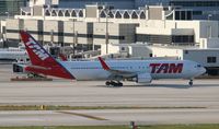 PT-MSY @ MIA - TAM 767-300 - by Florida Metal