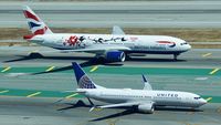 G-YMML @ KSFO - Shot from the new control tower at SFO. 2016. - by Clayton Eddy