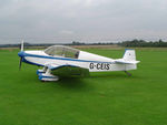 G-CEIS @ EGSV - Old Buckenham Airfield - by Keith Sowter