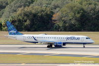 N198JB @ KTPA - JetBlue Flight 2191 (N198JB) Blue 4 U arrives at Tampa International Airport following flight from John F Kennedy International Airport - by Donten Photography