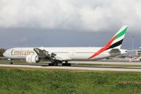 A6-ENV @ LMML - B777 A6-ENV Emirates Airlines - by Raymond Zammit