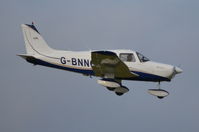 G-BNNO @ EGSH - Landing at Norwich. - by Graham Reeve