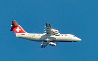 HB-IYR @ LSZH - Swiss International Airlines Avro RJ100 Airplane, Zurich-Kloten International Airport - by miro susta