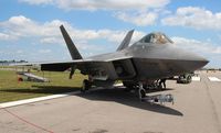 01-4019 @ LAL - F-22A - by Florida Metal