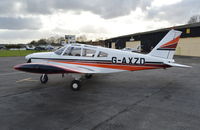 G-AXZD @ EGTF - Piper PA-28-180 Cherokee at Fairoaks. - by moxy