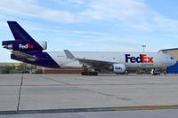 N583FE @ KBOI - Parked on the Idaho ANG ramp. - by Gerald Howard