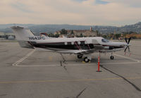 N643PC @ KSQL - RKI Pilatus LLC (Belmont, CA) 2005 Pilatus PC-12/45 @ San Carlos Airport, CA home base - by Steve Nation