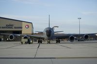 58-0088 @ KBOI - Parked on Idaho ANG ramp to assist with deployment to Middle east. 171st Air Refueling Sq., 127th Wing, Michigan ANG, Selfridge ANG Base. - by Gerald Howard