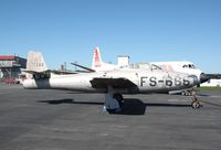 46-666 @ KRDG - Republic F-84B - by Mark Pasqualino