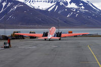 C-GAWI @ ENSB - Polar 5 on a parking position at the airport of Longyearbyen/Svalbard (LYR). It is the northernmost airport with scheduled flights in the world. - by Tomas Milosch