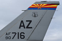 90-0716 @ KBOI - 162nd Fighter Wing, AZ ANG. - by Gerald Howard