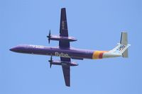 G-ECOH @ LFPG - De Havilland Canada DHC-8-402Q, Take off rwy 27L, Roissy Charles De Gaulle airport (LFPG-CDG) - by Yves-Q