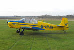 G-AVAW @ EGSV - Visiting aircraft - by Keith Sowter