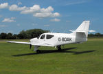 G-BDAK @ EGSV - Visiting aircraft - by Keith Sowter