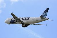 F-HBIO @ LFPO - Airbus A320-214, Take off rwy 24, Paris-Orly airport (LFPO-ORY) - by Yves-Q