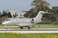 9H-VCM @ LMML - Bombardier BD-100 Challenger300 9H-VCM Vistajet - by Raymond Zammit