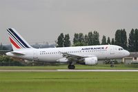 F-GRHI @ LFPO - Airbus A319-111, Landing rwy 06, Paris-Orly airport (LFPO-ORY) - by Yves-Q