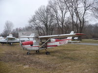 N1370Y @ I73 - Cessna 172C with the name Babe II in the storage yard. This 172's days are unfortunately soon to be over. - by Christian Maurer