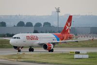 9H-AEN @ LFPO - Airbus A320-214, Taxiing to holding point rwy 08, Paris-Orly airport (LFPO-ORY) - by Yves-Q