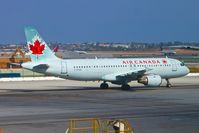 C-FFWI @ KLAX - Air Canada Airbus A320-211, taxiway Sierra KLAX. - by Mark Kalfas