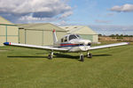 G-AYKW @ X5FB - Piper PA-28-140 Cherokee, Fishburn Airfield UK, October 6th 2012. - by Malcolm Clarke