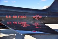 66-4332 @ KBOI - 9th Recon Wing, Beale AFB, CA.  That gloss black paint reflects a lot. - by Gerald Howard