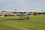 G-AVVC @ X5FB - Reims F172H Skyhawk, Fishburn Airfield UK, September 15th 2012. - by Malcolm Clarke