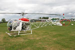 G-GGTT @ EGNG - Agusta Bell 47G-4A. At Bagby Airfield's May Fly-In, May 7th 2007. - by Malcolm Clarke