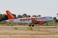 G-EZEB @ LFBD - Airbus A319-111, Landing rwy 05, Bordeaux Mérignac airport (LFBD-BOD) - by Yves-Q