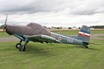 G-BSXD @ EGBR - Soko P-2 Kraguj, Wings & Wheels Day, Breighton Airfield, September 2nd 2012. - by Malcolm Clarke