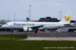 LY-VEI @ EGCC - operating for Thomas Cook - by Chris Hall