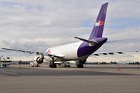 N668FE @ KBOI - Parked on the FedEx ramp. Monday is their day off. - by Gerald Howard