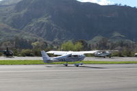 N30263 @ SZP - 2011 Cessna 162 SKYCATCHER LSA, Continental O-200D lightweight 100 Hp, landing roll Rwy 22 - by Doug Robertson