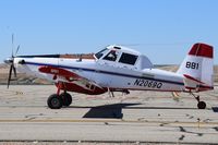 N2069Q @ KBOI - Taxi to RWY 28R for water drop mission. - by Gerald Howard